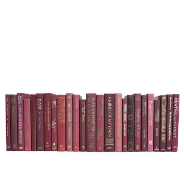 Modern Bordeaux | Decorative Books | Books by The Foot & Color | Free Shipping
