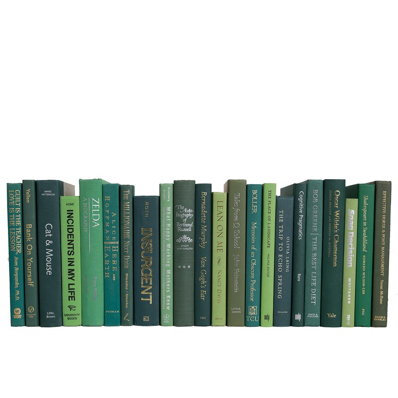 Modern Boxwood | Decorative Books | Books by The Foot & Color | Free Shipping