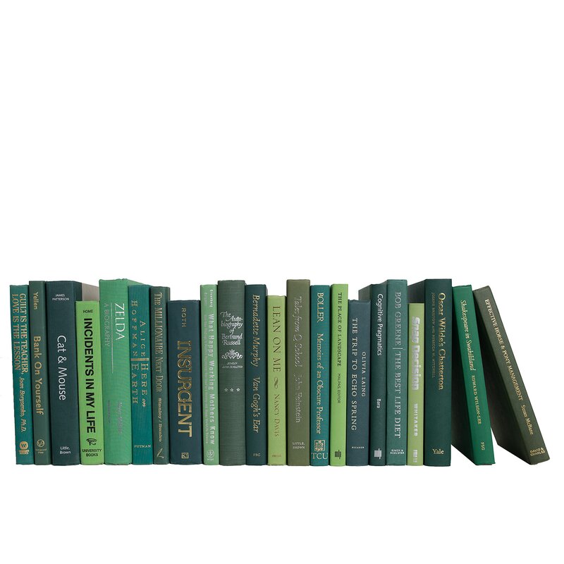 Modern Boxwood | Decorative Books | Books by The Foot & Color | Free Shipping
