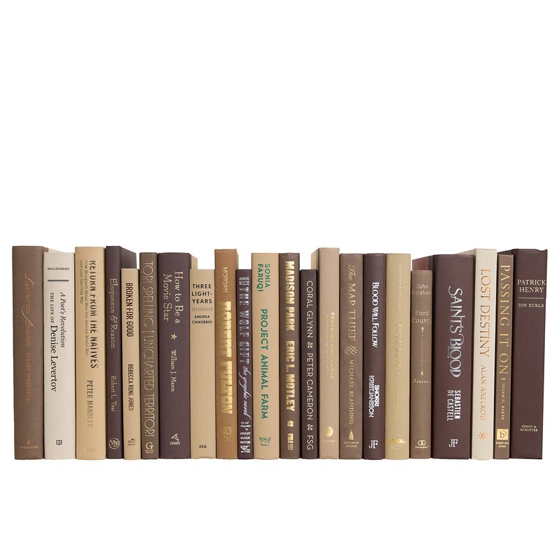 Modern Chocolate | Decorative Books | Books by The Foot & Color | Free Shipping