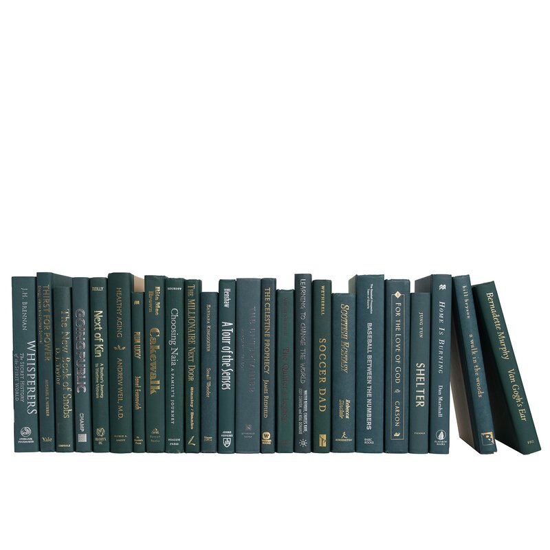 Modern Forest | Decorative Books | Books by The Foot & Color | Free Shipping