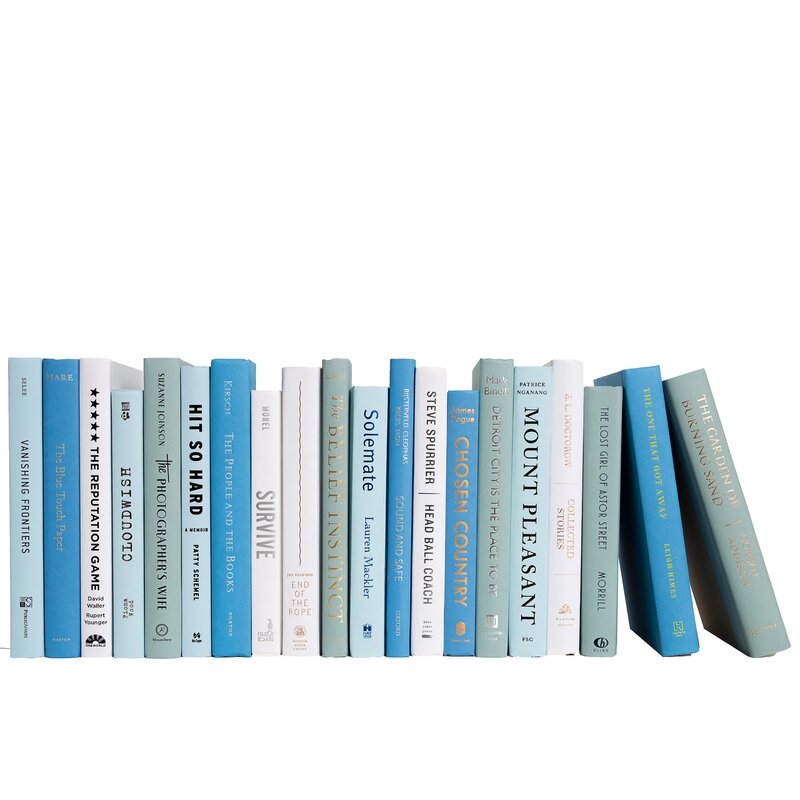 Modern Ocean | Decorative Books | Books by The Foot & Color | Free Shipping