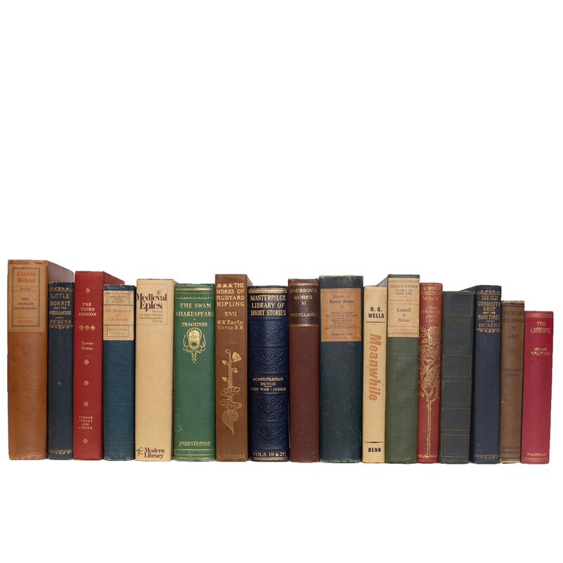 Vintage World Classics | Decorative Books | Books by The Foot & Color | Free Shipping